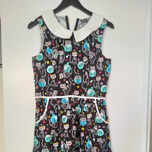 Retroliscious skater cat dress